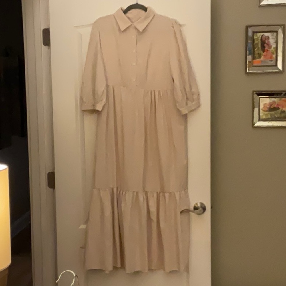 Elegant Cream Dress